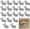 20 Piezas Soportes para Baldas de Armario, 5mm Metal Soporte de Baldas Clavijas de Soporte de Estantes, soporte baldas armario Soporte Estantería soportes estanterias para Armario y Libreria