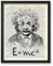 Poster Master Wörterbuch-Kunstposter – Albert Einstein Druck – Portraitkunst – Wissenschaft Kunst – Geschenk für Schüler und Lehrer – Wanddekoration für Wohnzimmer, Klassenzimmer, Büro oder Wohnheim –
