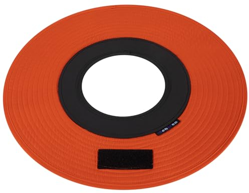 Tontron Climbing Helmet Visor,Helmet Brim,Helmet Sunshade,Safety Helmets Sun Hat.Suit for Climbing, Hiking,Rappelling,High-Altitude Worker, Construction Worker, Rescue Team (Orange)