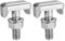 2pcs Battery Terminal T-Bolts,Battery Cable Bolt and Car Battery Terminals Replacement,Silvery Car Battery T Bolt with Washer for Car, Boat