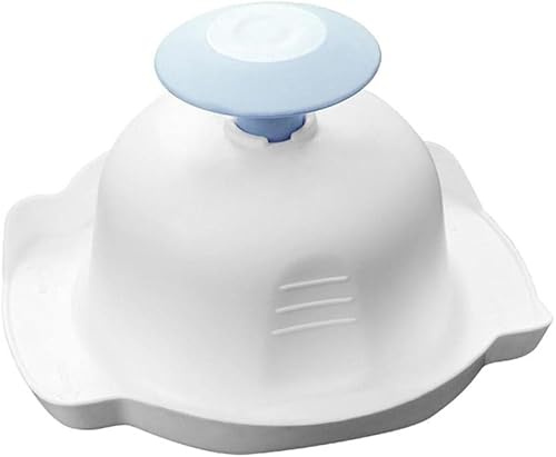 Blue Food Safety Holder for Mandolin Slicer, Peelers Finger Anti-Cut Protectors for Vegetable Grater, Food Slicer Cutter Finger Grater Peeling, Grating and Slicing Tools Kitchen Utensils