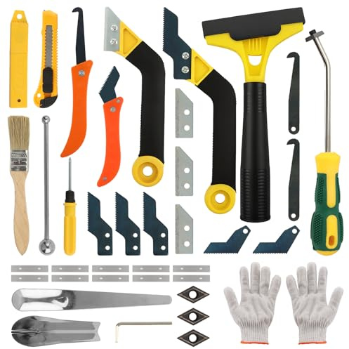 37 Pack Grout Removal Tool Kit, Tile Grout Remover Tool