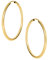My Gold Damen Creolen Ohrringe Gold 585 Echtes Gelbgold (14 Karat) Ø 30mm Goldohrringe Damenohrringe Paloma Blanca V0004853