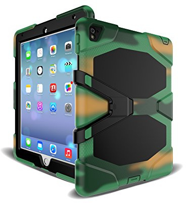 3in1 Outdoor Cover für Apple iPad Pro 2017 10.5 Zoll stoßfestes Hardcase und Silikonrahmen Tablet Hybrid