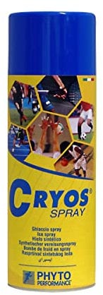 Cryos spray frio 400 mL pack de 4 unidades. TOTAL 1600 ML