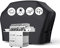 Senders Grill Abdeckhaube, Grillabdeckung Wasserdicht BBQ Cover Gasgrill Schutzhuelle Haube Grill Abdeckplane für Brinkmann, Holland, Char Broil, Jenn Air (145x61x117cm)