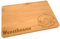 Samunshi® Holzbrett mit Gravur Elefant aus Bambus Brett Frühstücksbrettchen Kinder als Holz Schneidebretter Holzbrett Küche Vesperbrett mit Motiv