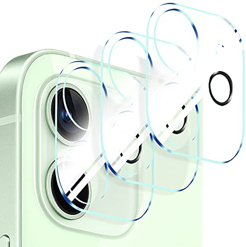 mtb more energy® 3X Kamera-Schutz-Glas für iPhone 12 (6.1'') - Volle Abdeckung - Schutzglas Glasfolie Rückseiten-Cam Linse
