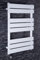 Warmehaus Radiatore scaletta riscaldata a pannello piatto 800 x 500 mm bagno riscaldamento centralizzato bianco
