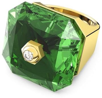 Swarovski Damen-Damenring Metall Kristall 50 Grün 32019925