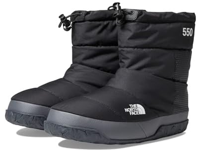 The North Face Men's Nuptse Apres Bootie, Tnf Black/Asphalt Grey, 13
