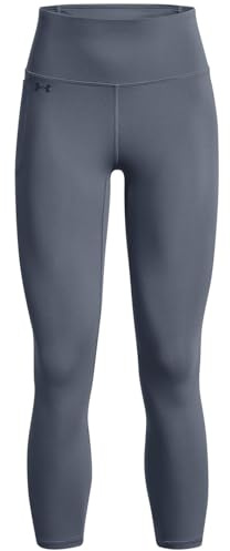 Under Armour Women's Standard Motion Ankle Leggings, (002) Gravel / / Downpour Gray, X-Small