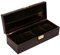 Time Resistance Leder-Uhrenbox – 4 Fächer Luxus-Uhren-Organizer – Uhrenvitrine – Schmuck-Aufbewahrungsbox
