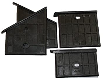 4x Gleitplatten Führungsplatten Oben passend für Lumag HOS Holzspalter Spalter