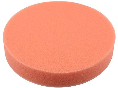 Hausdec 20 Stück Polierpads Brutto, 125 mm, für Auto, 5 mit flachem Schwamm, automatisches Wachsen für die Pflege der