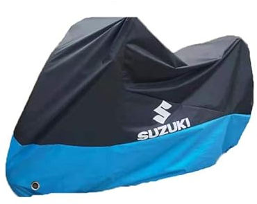 KIPPOT Funda Moto, para Suzuki AN200 AN250 AN400 AN650 Burgman AN 125 250 400 650 Motocicleta Cubierta Impermeable Antipolvo Exterior Protector Accesorios,B