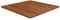 vidaXL Tischplatte Quadratisch Massivholzplatte Eichenplatte Holzplatte Platte Ersatztischplatte Dunkelbraun 70x70x1,5cm Eiche Behandelt