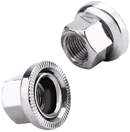 Mealoodiousmusea Track Nuts Bike Bicycle Wheel Axle Vintage Old School for Rear Hub Hardware