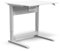 Moll Express 90 Schreibtisch | mechanisch höhenverstellbar in Sekunden | Ergonomie fürs Homeoffice & Büro | Computertisch weiß optional mit Schublade | Made in Germany