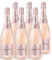Freixenet Carta Rosé Dry (6 x 0,75l) - Spanischer Premium Schaumwein, Trocken, Traditionelle Flaschengärung, fruchtig-spritziger Geschmack, Optimal zu Gambas, Frühlingsröllchen und Oliven