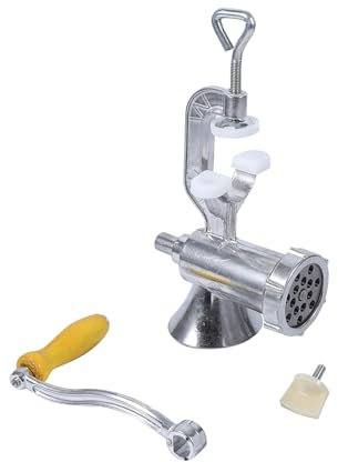 Picadora de carne manual, tamaño 5, picadora de carne de cocina, abrazadera de aleación de aluminio, picadora de mano, picadora de carne, fabricante de salchichas para el hogar,