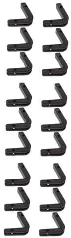 Milisten 3sets Squat Rack Accessories Clothes Rack Cable Attachments for Gym Tricep Pull down Attachment Fitness Bar Storage Wall Weight Plate Holder Small Barbell Storage Hook Pp 6pcs*3
