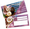 itenga Geschenkgutschein Eisgutschein Karte zum Ausfüllen I Geschenkkarte I Gutschein I 21x 10,5cm I Postkarte zum Ausfüllen