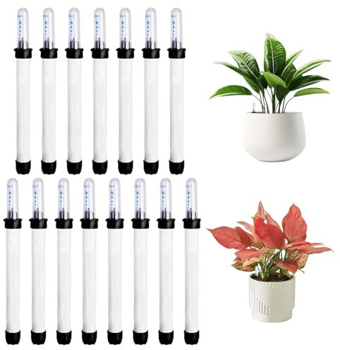 Lot de 15 indicateurs de niveau d'eau pour plantes, hygromètre de plantes, indicateur de niveau d'eau, hygromètre pour plantes et sols