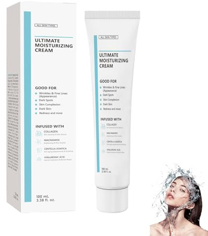 Crema Viso Idratante,Youthful Formula Moisturizing Cream,Crema Coreana,Crema Idratante Formula Giovanile,Crema Idratante per Il Viso Delle Donne,Crema Coreana Per Pelli da Normali a Secche(100ml)