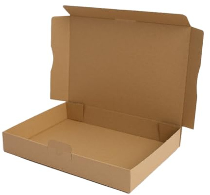 Versandkartons DHL Kleinpaket oder DP Maxibrief Karton Verpackung | Menge wählbar | Hansepack24 (320 x 225 x 50 mm Braun, 50 Stück)