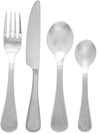 Beatrix Potter Cutlery Set of 4 Nursery Set
