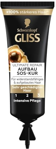 20er Pack - Gliss Kur Soforthilfe Intensiv-Kur - Ultimate Repair - für sehr geschädigtes Haar - 15 ml