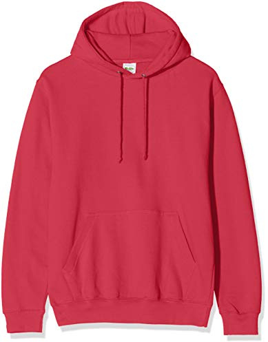 AWDis Men's College Hoodie, Red (Cranberry), XXX-Large