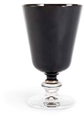 Excelsa Noble Lot de 6 verres noirs, verre, noir