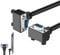 AKT Câble VGA, Câble VGA Coudé à 90 Degrés Prend en Charge 1080P Compatible avec PC, Lecteur, Téléviseur, Moniteur (3M),90°,Down