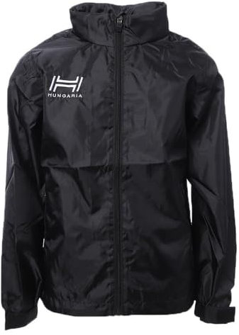 HUNGARIA Coupe-vent noir enfant Training Premium 16-17 Noir 6 ans