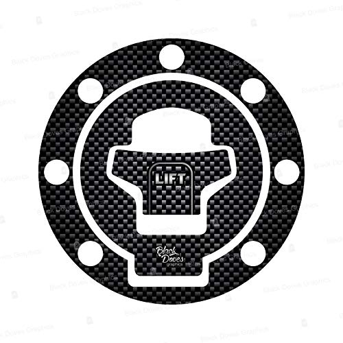 Protezione Adesivo Resinato compatibile con Tappo Serbatoio MOTO SUZUKI fino al 2002 compreso e VSTROM FINO AL 2011