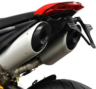 ZIEGER Basic Kennzeichenhalter Kennzeichenhträger Heckumbau kompatibel mit: Ducati Hypermotard 950