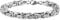 Raptor Unisex-Armband Stärke 4 mm Edelstahl Königsarmband 19 bis 22 cm RA50128 (19)