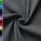 Bündchenstoff Gerippt XXL Breit (105cm - 120cm) - über 25 Farben - Stoffe Rippe - ab 25cm Länge - Öko-Tex Standard 100 Farbe Anthrazit Melange