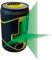 METRICA 61432 Flash Cross Green Nivel Láser Alcance 30 m Recargable Magnetic