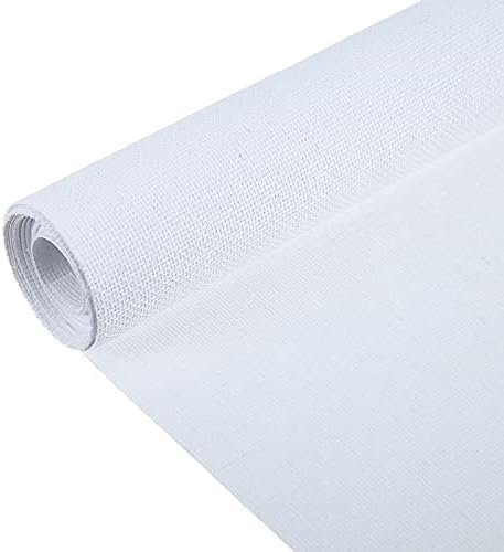 Canvas Roll,Painting Canvas 200x40cm White Blank Canvas Stretched Artist Roll Paint Cotton Oil Drawing Crafts for Acrylic Oil Painting Art Painting Supplies,Serene16