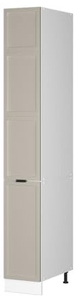 Vicco Apothekerschrank Fame-Line, Medizinschrank für die Küche, GrauBeige, 30 cm