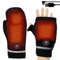 MKEFMEI USB Heated Gloves for Men Women Heated Mittens Full&Half Hands Work Heated Fingerless Gloves Winter Warm No Battery