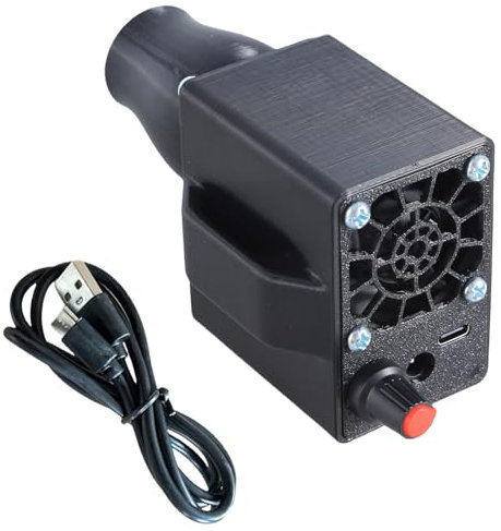 AOYUDJ Electric BBQ Fan Air Blower For Outdoor Camping Barbecue Handheld Ventilator Grill Barbecue Cooking