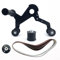 Stainless Steel Round Tube Drawing Machine Angle Grinder Belt Sander Adapter M10/14 Tool(14MM)