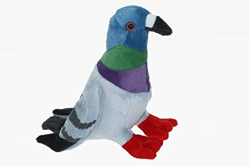 Stofftier Taube 19 cm, Kuscheltier Plüschtier Vogel Tauben