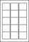 SmithPackaging Selbstklebende Adress-Etiketten, A4, 15 Etiketten pro Blatt, 100 Blatt, 59 x 51 mm, 1500 Etiketten