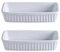 Mason Cash Classic Collection Reactangular Gratin Bowl 18cm White (Pack of 2)
