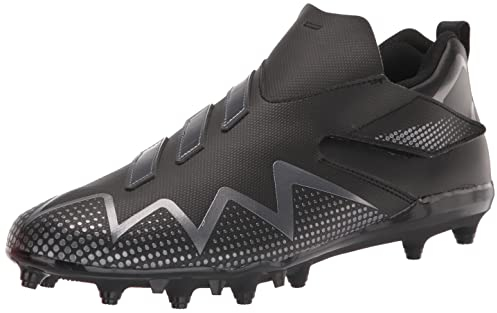 adidas Men's Freak Spark Football Shoe, Black/Night Metallic/Black, 9